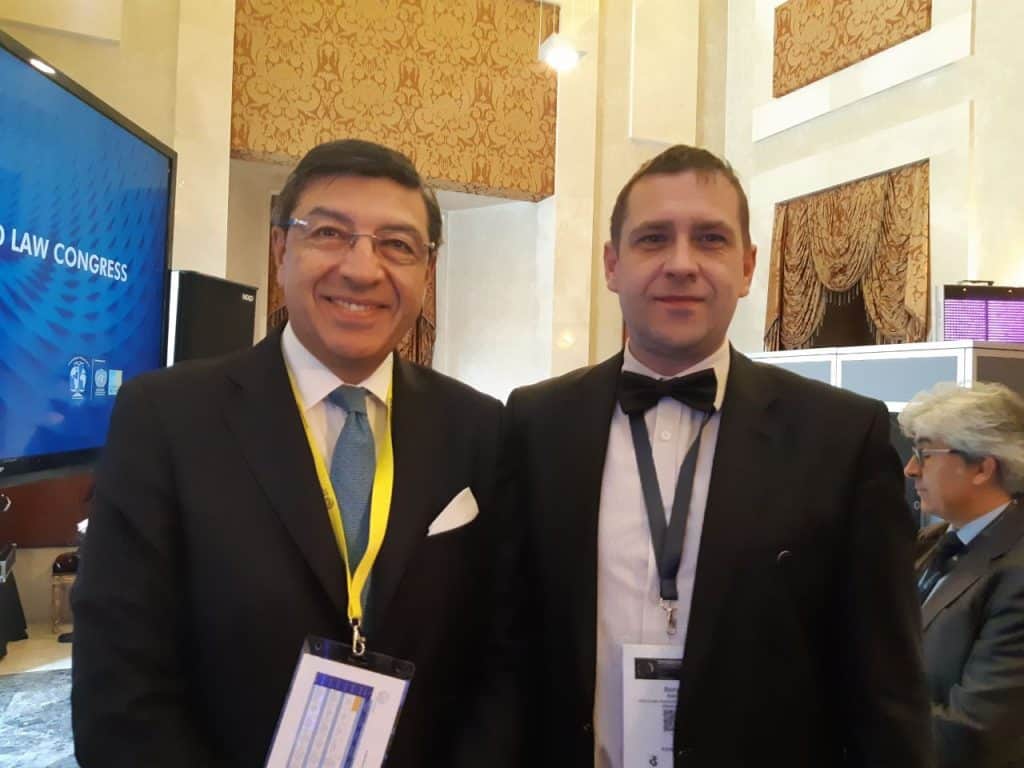 Науковий радник АО «Barristers» професор Борис Бабін був запрошений Світовою асоціацією юристів взяти участь у Світовому конгресі юристів 2019 року
