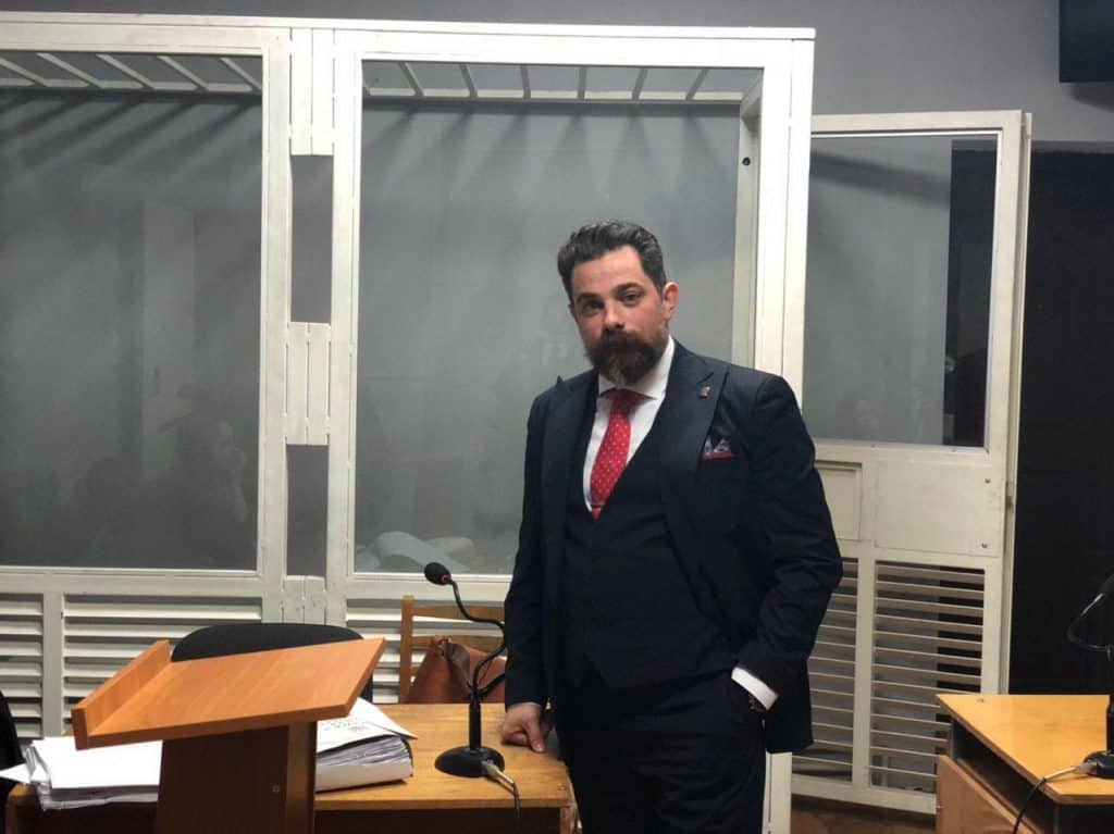 Недільне судове засідання партнера, адвоката адвокатського об'єднання «Barristers» Дениса Пономаренко