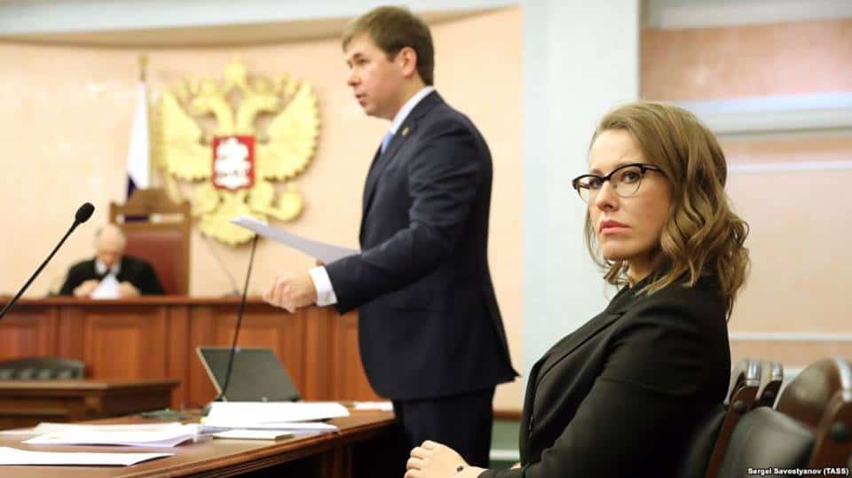 Верховний Суд виніс мотивувальну частину апеляції за адміністративною скаргою Ксенії Собчак до ЦВК про скасування реєстрації Путіна кандидатом у Президенти